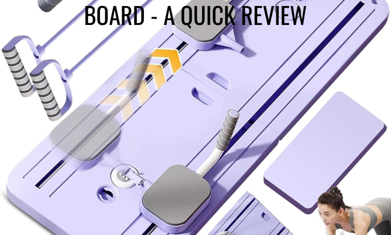 Pilates Board, Multifunctional Abdominal Board - A Quick Review