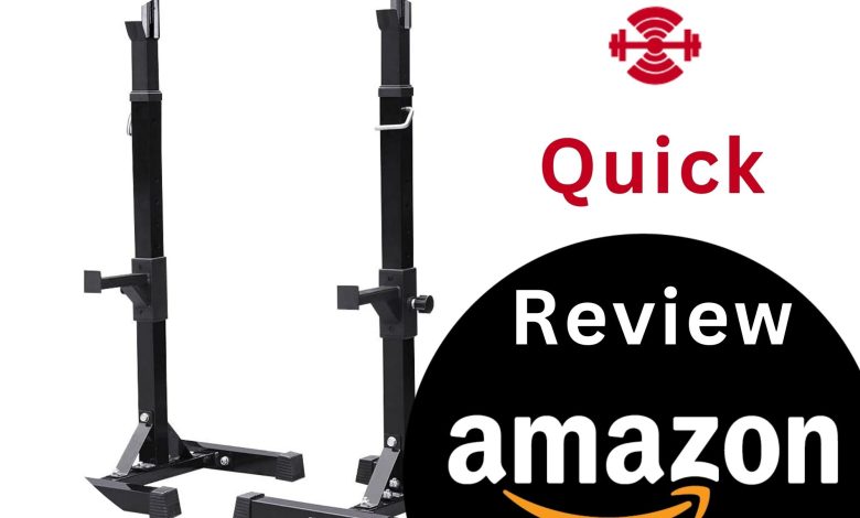 Yaheetech Adjustable Squat Rack