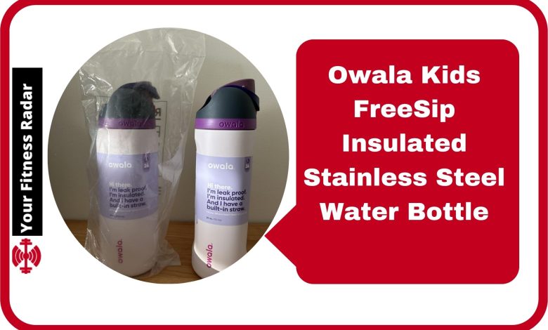 Owala Kids FreeSip Insulated Stainless Steel Water Bottle