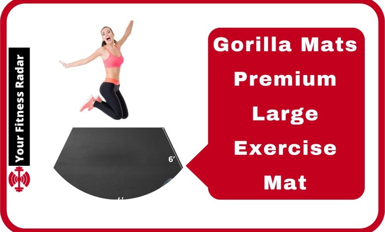 Gorilla Mats Premium Large Exercise Mat
