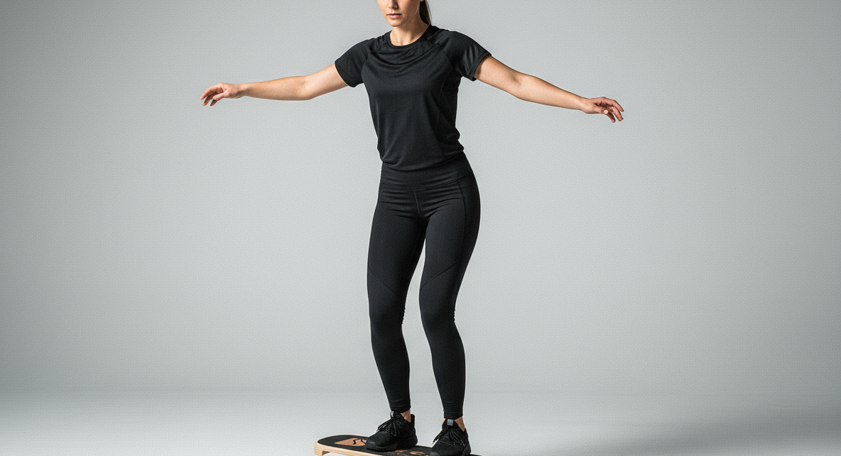 balance board trainer for fitness