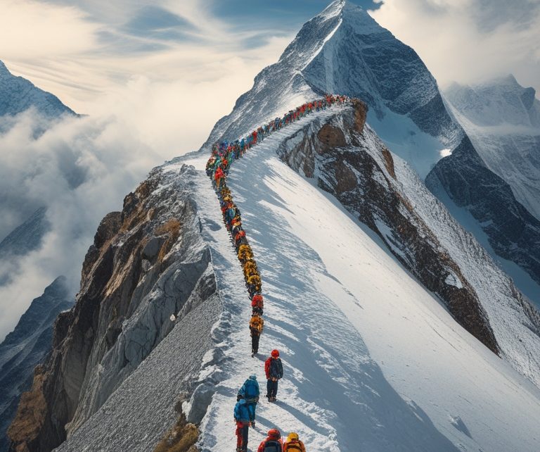 mountain climbers
