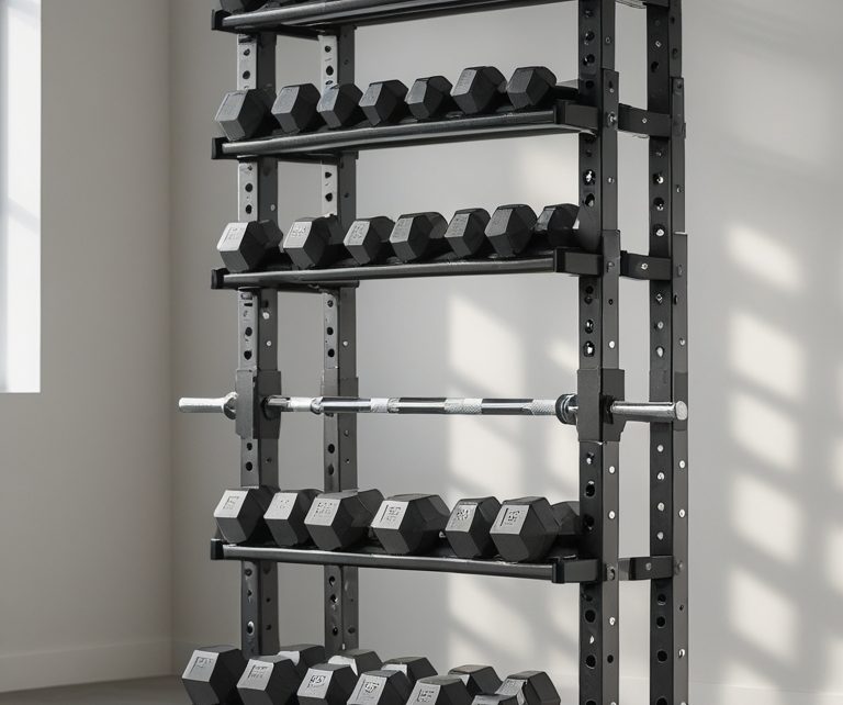 3 tier dumbbell rack