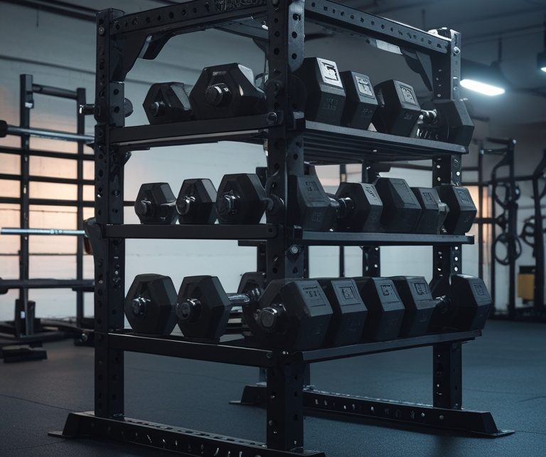 peloton dumbbell rack