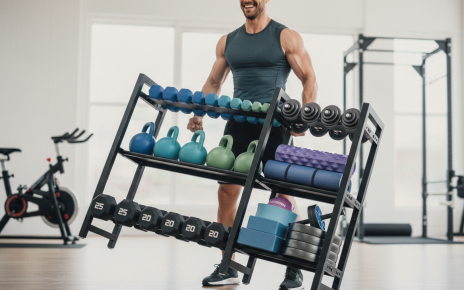 3 tier dumbbell rack home gym
