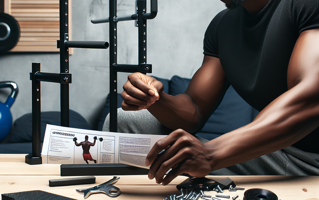 how to assemble a dip station