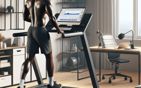 standing desk and treadmill combo